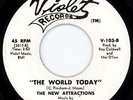 RARE SWEET SOUL GROUP 45 THE NEW ATTRACTIONS ON  VIOLET