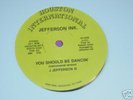 JEFFERSON INK. You Should Be Dancin' TEXAS Boogie Funk