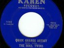 Rare Northern Soul MINT The Soul Twins KAREN 45 RPM