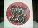 kiss rare lp. live in hell picture disc. gene simmons.