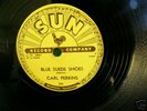 Carl Perkins Sun record 78 rpm Blue Suede Shoes