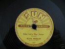 ELVIS PRESLEY SUN 217, 78 rpm BABY LET'S PLAY HOUSE
