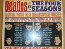 BEATLES VS THE FOUR SEASONS VEEJAY VJ RECORDS w/ POSTER