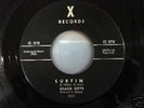 BEACH BOYS Surfin rare 1st 45 X label SURF BEAT