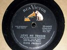 Elvis Presley Love Me Tender / Anyway You Want Me - 78'