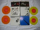 4 U2 Play Rare Colored Vinyl, 4 Pack 45 rpm Singles