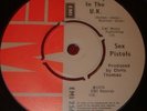 SEX PISTOLS Anarchy In The UK 45 1976 1st WITHDRAWN
