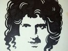 QUEEN BAND ORIGINAL ALBUM ARTWORK, FREDDIE MERCURY