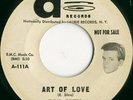 RARE TEEN DOO WOP 45 - RAY ARTIS - ART OF LOVE - A 111