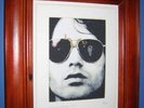 JIM MORRISON FRAMED SIGNED  POP ART COA