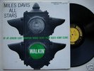 Miles Davis Walkin orig lp on US Prestige PRLP 7076