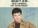 ELVIS PRESLEY SIGNED 45 SINGLE WITH C.O.A VERY RARE