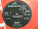 GLENDA COLLINS lollipop 1964 UK HMV 45 RGM MEEK N/MINT