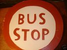 Decemberists Auction - Bus Mall Sign