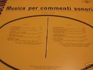 LIBRARY musica per commenti sonori lp costanza records