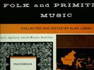 ALAN LOMAX Folk & Primitive Music INDONESIA lp RARE