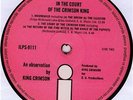 KING CRIMSON In the Court of 1969 PINK ISLAND *MINT*
