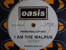 OASIS ‘I AM THE WALRUS’ INCREDIDBLY RARE 12” PROMO