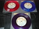 SEX PISTOLS - G.S.T.Q - A & M -RED/BLUE + PURPLE VINYL
