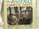 RARE THE RIVIERAS Campus Party Riviera Records LP 701