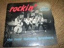 EP   THE FOUR TIELMAN BROTHERS   ROCKIN