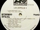 LED ZEPPELIN II US lp NM white label