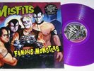 MISFITS Famous Monsters+2trx JPN Purple LP