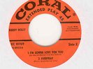 BUDDY HOLLY  45 EP RECORD