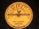 RARE - SUN # 295 78 RPM JOHNNY CASH - PLAYS GREAT L K