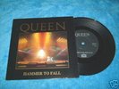 QUEEN HAMMER TO FALL WITHDRAWN LIVE SLEEVE P/S 45