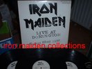 IRON MAIDEN LIVE AT DONINGTON TRIPLE  LP SET AMAZING