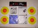 ****** U2 4-PLAY COLOURED VINYL SINGLES