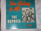 THE DUPREES-SUPER RARE LP-COED LPC-905-YOU BELONG TO ME