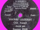 seltene Schellack BERLINER RECORD POLIN 1901