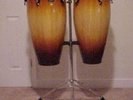 Lp Aspire Congas and Lp Matador Bongos...With Stands