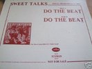 SWEET TALKS  DO THE BEAT  1979 PROMO DISCO 12