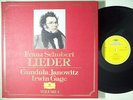 JANOWITZ, GAGE Schubert Songs DGG 5 LPs MINT