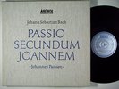 KARL RICHTER Bach Passio Sec. Joannem ARCHIV 3 LPs NM