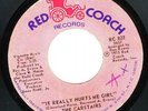 CARSTAIRS  IT REALLY HURTS ME GIRL ORIG US RED COACH 45