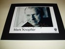MARK KNOPFLER  rare SIGNED promo STILL dire straits
