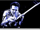 Joe Strummer Playing Fender Telecaster POP ART PAINTING