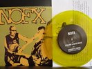 NOFX ORIGINAL FAT CLUB CLEAR YELLOW UTTERS GREENDAY AFI