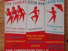 THE DIMENSION DOLLS CAROLE KING, LITTLE EVA,THE COOKIES