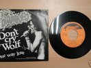 THE DAMNED - DON'T CRY WOLF- DUTCH 45 W PS V. RARE