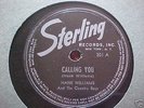 HANK WILLIAMS 78 RPM STERLING RECORDS 201A 201B  RAREST