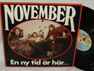 NOVEMBER* LP * EN NY TID AR HAR * 1970 * SWED. PROG