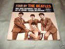 BEATLES EP FOUR BY THE BEATLES  45 & COVER