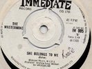 THE MASTERMINDS SHE BELONGS UK PSYCH RARE POP IMMEDIATE