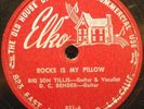 Big Son Tillis / D. C. Bender Rocks Is My Pillow Elko