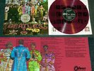 BEATLES Sgt.PEPPER'S 1967 JP EarliestISSUE REDWAX LP EX